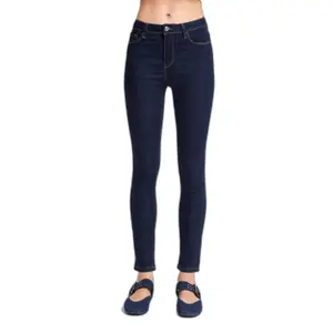Hochgeschnittene Skinny-Jeans für Frauen It's Basic image-0