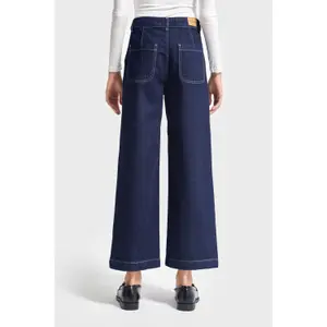 Hoge Taille Tijdloze Wide Leg Jeans Dames It's Basic image-2