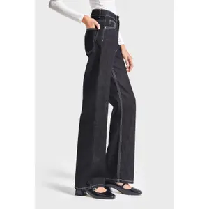 Hoogwaardige Straight Jeans met comfort en eenvoud voor dames It's Basic image-3