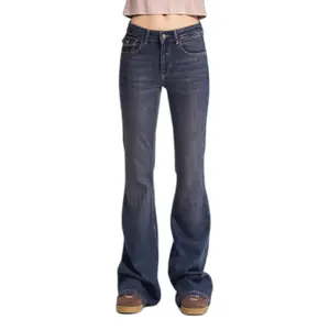 Mid-Rise Flared Jeans Women It's Basic Olivia image-0