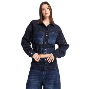 Women's denim jacket It's Basic image-0
