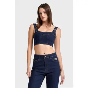 Women's Denim Top It's Basic image-1