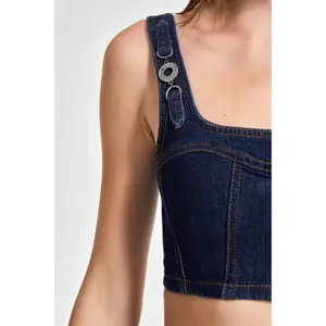 Women's Denim Top It's Basic image-4