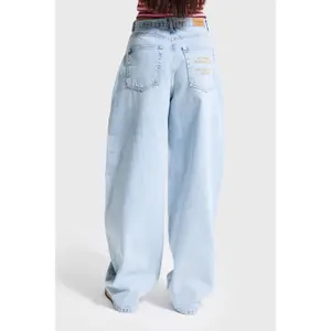 Tapered Jeans Damen It's Basic Barrel Balloon image-2