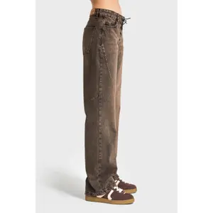 Low Rise Flared Jeans Dames It's Basic image-3