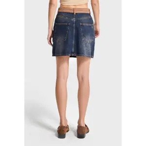 Korte spijkerrok voor dames It's Basic image-1