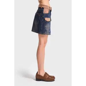 Korte spijkerrok voor dames It's Basic image-2