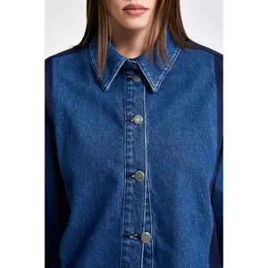 Jeansjacke Damen It's Basic Straight image-4