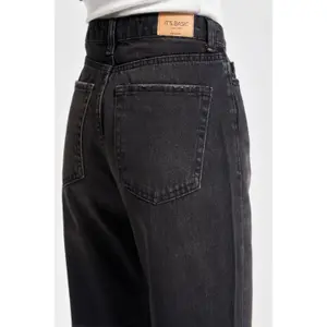 Hoge Taille Straight Jeans Tijdloos Dames It's Basic image-4