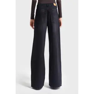 Jeans Wide Leg Oversize Hohe Taille Damen It's Basic image-1