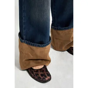 Jeans Baggy vita media donna It's Basic image-4