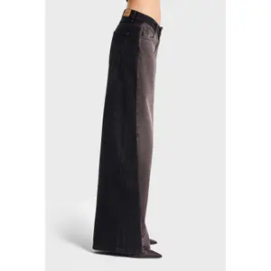 Women's Low Rise Wide Leg Jeans It's Basic image-3