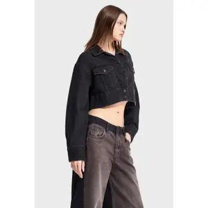 Jeansjacke Damen It's Basic image-3