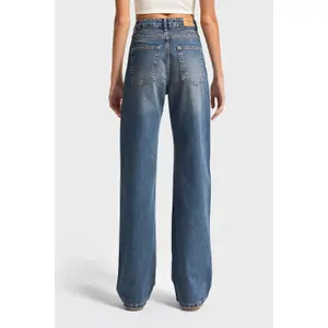 Women's Mid-Rise Straight-Leg Jeans It's Basic image-2