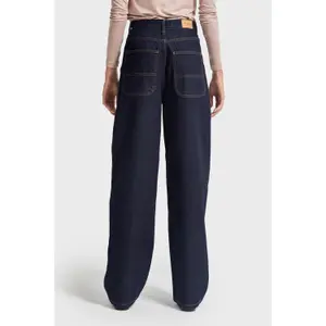 Jeans Wide Leg mit spielerischem Charakter in mittelhoher Taille für Frauen It's Basic Skater image-2