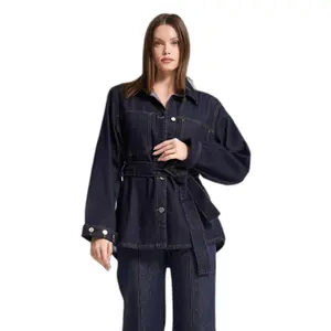 Women's denim jacket It's Basic image-0