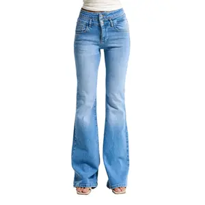 Γυναικείο Flare Jeans It's Basic 12 image-0