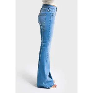Γυναικείο Flare Jeans It's Basic 12 image-1
