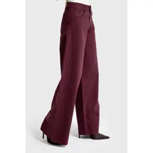 Jeans Palazzo vita media donna It's Basic Rhinestone image-2