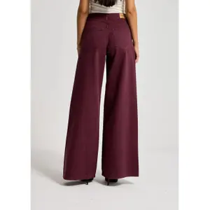 Jeans Palazzo vita media donna It's Basic Rhinestone image-1