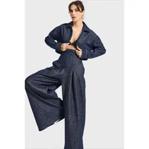 Crop-Jeansjacke Damen It's Basic image-3