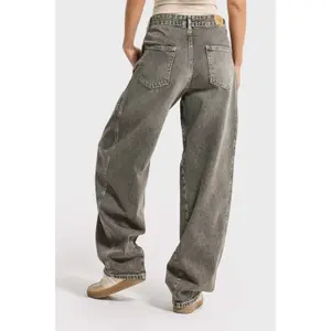 Balloon Jeans Taille Midi Dames It's Basic image-3