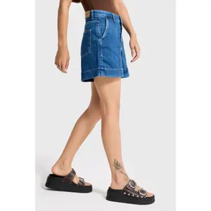 Women's denim shorts It's Basic image-2