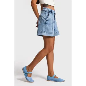 Women's denim shorts It's Basic image-3