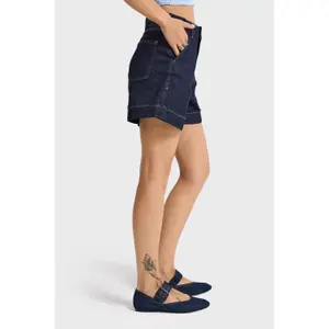 Women's denim shorts It's Basic image-2