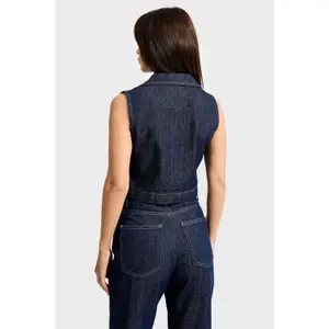 Jeansweste Damen It's Basic image-1