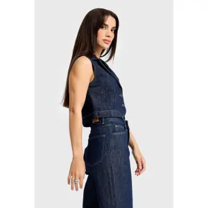 Jeansweste Damen It's Basic image-2