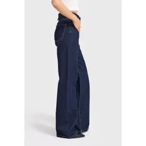  tijdloze Straight jeans middelhoge taille stugge katoen vrouw It's Basic image-3