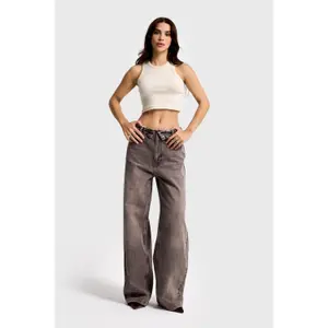Classic Low Rise Straight Jeans Women It's Basic image-1
