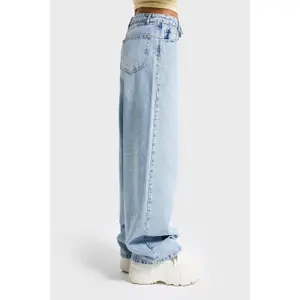 Classic Low Rise Straight Jeans Women It's Basic image-3