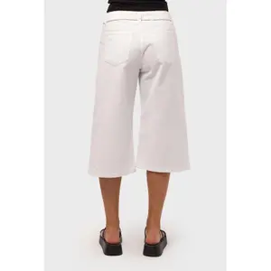 Kort slidte jeans til kvinder It's Basic image-2