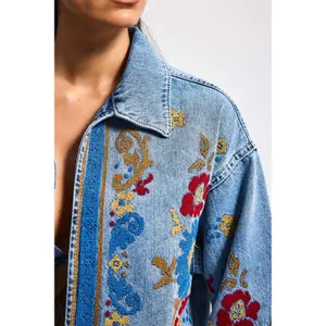 Women's denim jacket It's Basic image-4