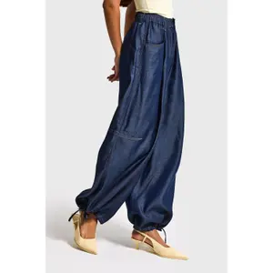 Balloon Jeans Taille Midi Dames It's Basic image-2