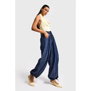 Balloon Jeans Taille Midi Dames It's Basic image-3