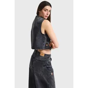Jeansweste Damen It's Basic image-1
