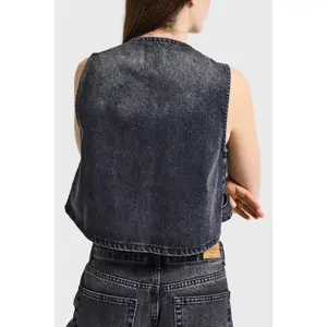 Jeansweste Damen It's Basic image-2