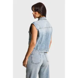 Jeansweste für Damen It's Basic image-3