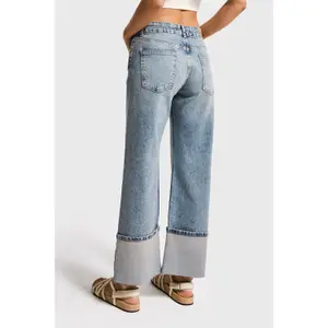 Jeans Relaxed vita media donna It's Basic image-2
