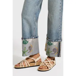 Jeans Relaxed vita media donna It's Basic image-4