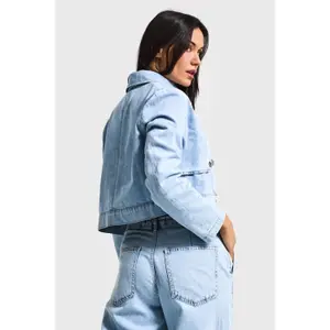 Women's denim jacket It's Basic image-1