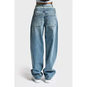 High-Waisted Balloon Jeans Women It's Basic image-1