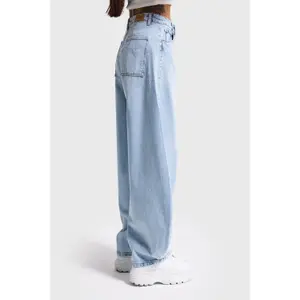 Balloon Jeans mit Mittelhoher Taille Damen It's Basic Mega image-3