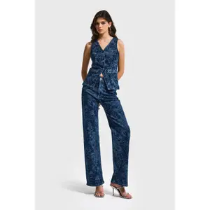 Women's denim vest It's Basic image-4