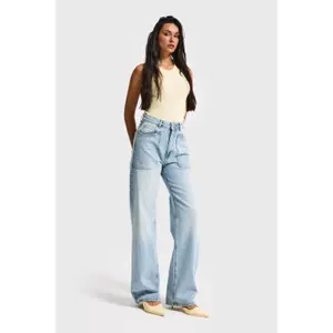 Hüfthose Straight Look frisch und minimalistisch Damen It's Basic image-1