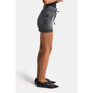Mini jupe jean femme It's Basic image-1