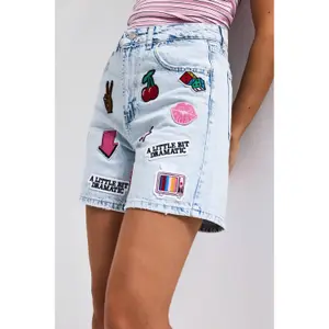 Women's denim shorts It's Basic Y2K image-4